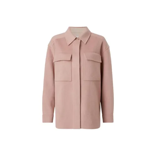 Calvin prints Spread collar Wool Shirt Jacket