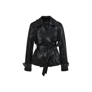 URBAN REVIVO Jackets & Coats Women's Jet Black