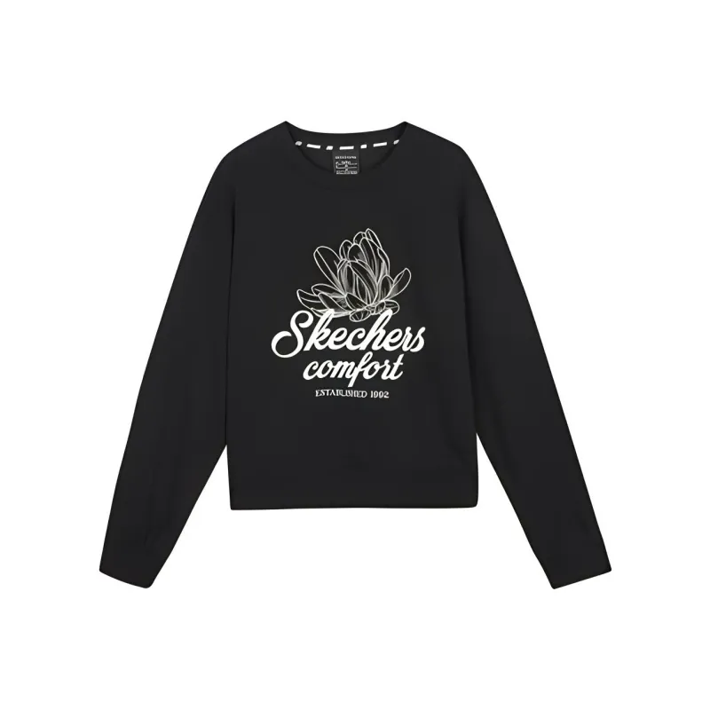 Skechers Sweatshirt Women's Carbon Black-0