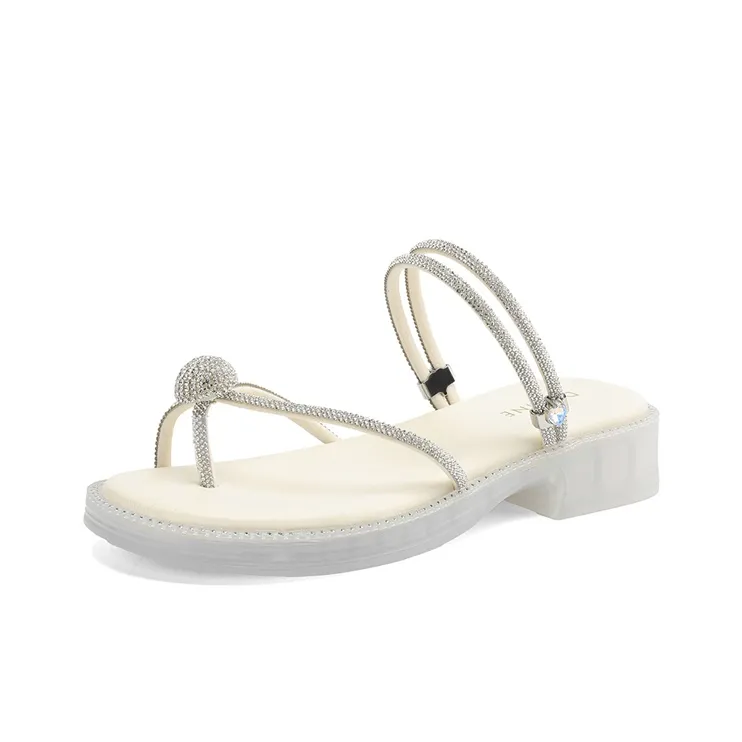 DAPHNE PVC Polyvinyl Chloride Slide Slippers Women's-0