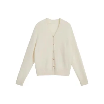 Yiner Knitwear Women's Cream White