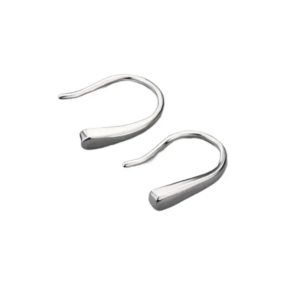 UABA S999 Fine Silver Earrings Unisex-0