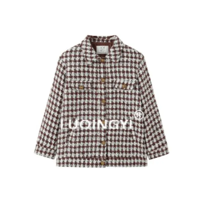 Luqingyi Jackets Women's Coffee-0