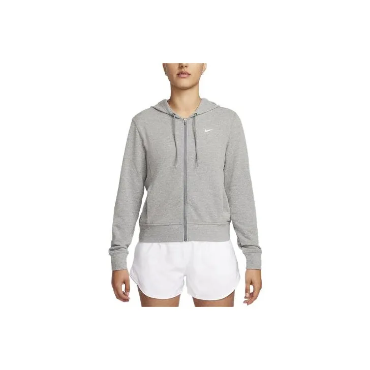 Nike Dri FIT One Women's Full Zip French Terry Hoodie-0