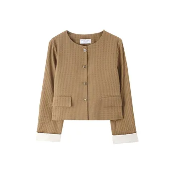 Mo Han Yi Mei Jackets Coats Women's Deep Yellow
