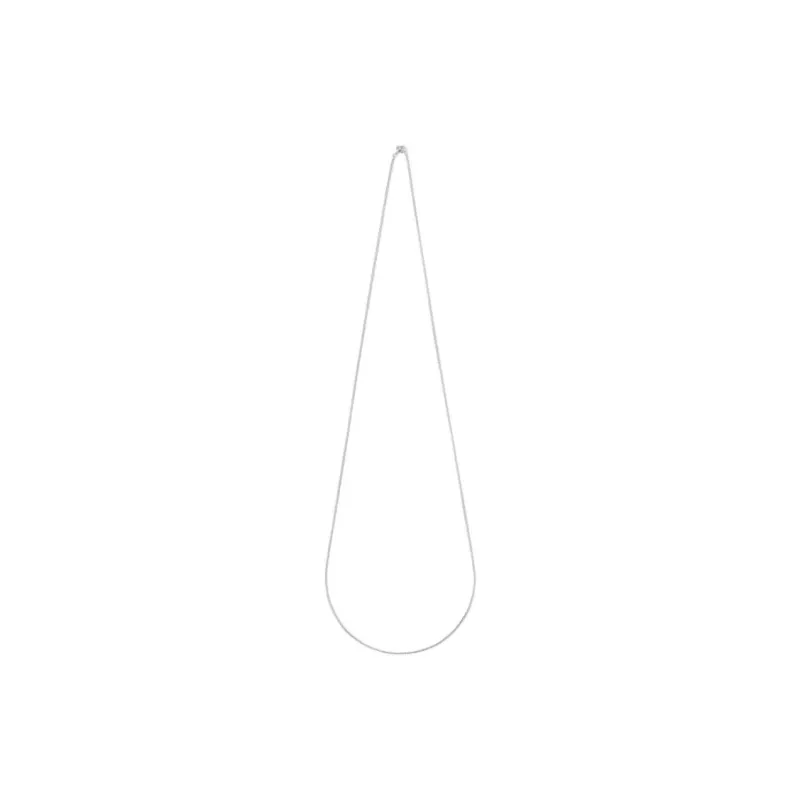 Beams Brass Necklaces Unisex Silver-0