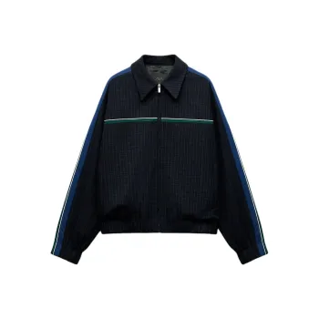 ZARA Jackets Coats Women's Marine Blue