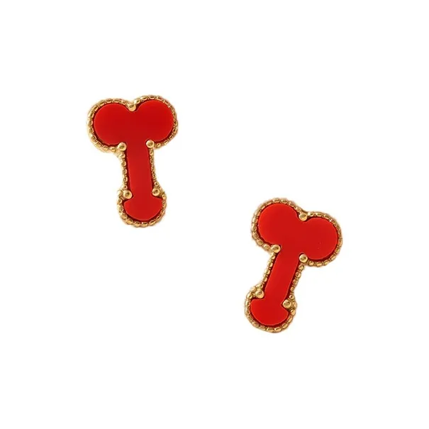 JKEM Stainless Steel Stud Earrings Unisex-4