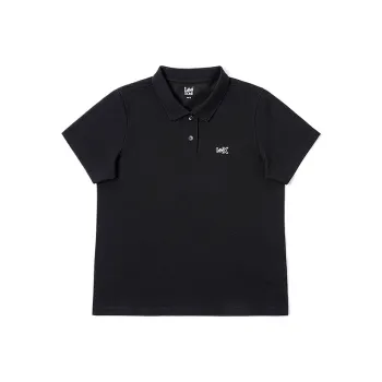 Lee SS25 Polo Shirt Women's Black