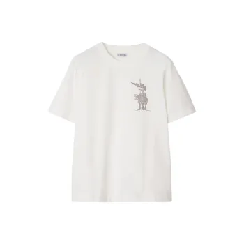 Burberry Equestrian Knight motif T shirt