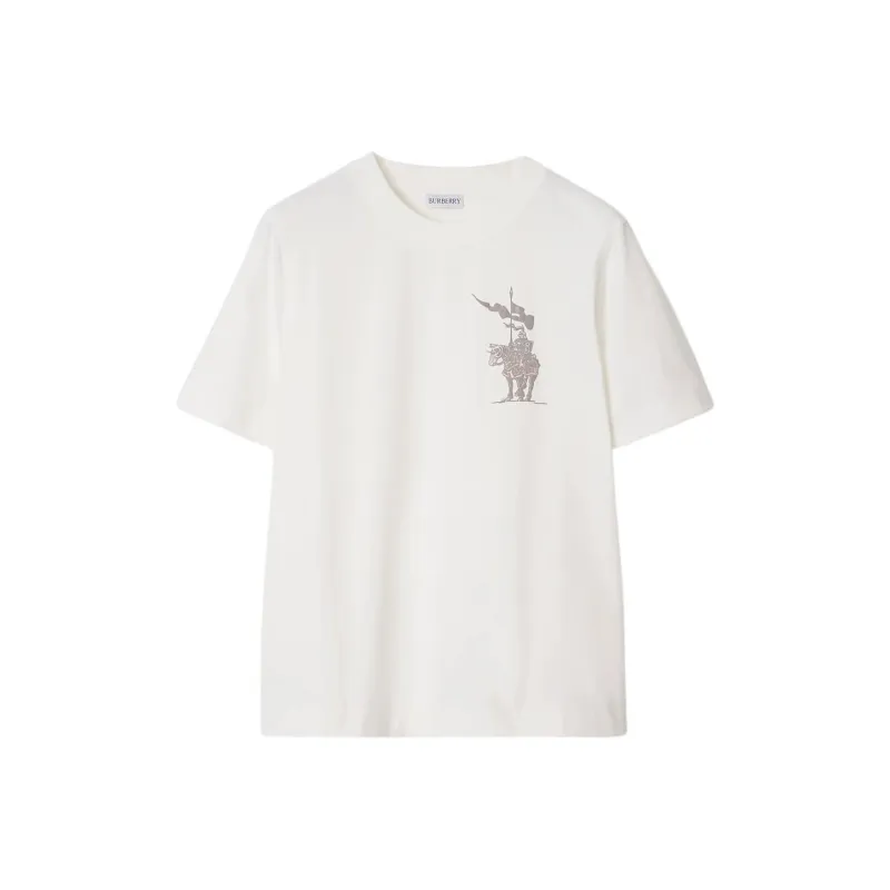 Burberry Equestrian Knight motif T shirt-0