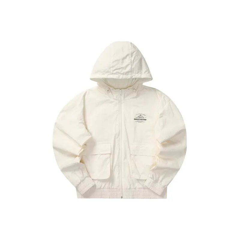 Skechers Jackets Women's Marshmallow White/0074-0