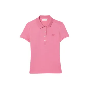 LACOSTE Polo Shirt Women's Pink