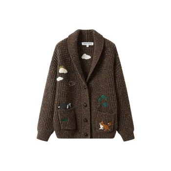 ANDREA MARTIN Knitwear Women's Dark Brown