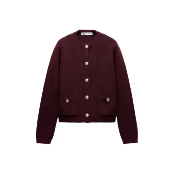 ZARA Knitwear Women's Red