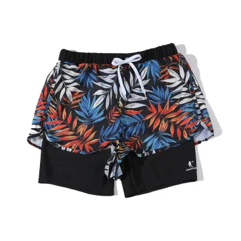 QIAODAN Swimming Shorts Men's Black