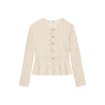 CELINE Chelsea Jacket In Lace