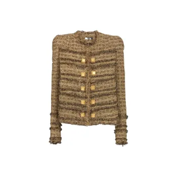 BALMAIN Jackets Women's Gold