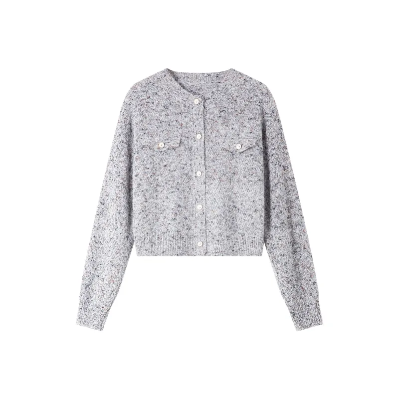 VIMLY Knitwear Women's Heather Gray-0