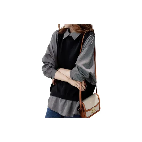 Mapping Shirts Women's Black