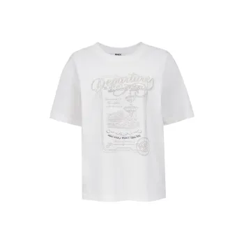 ONLY T Shirt Women's A43 Cream White