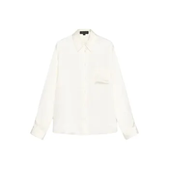 ZARA Valentine's Day Collection SS25 Shirt Women's Frosted White