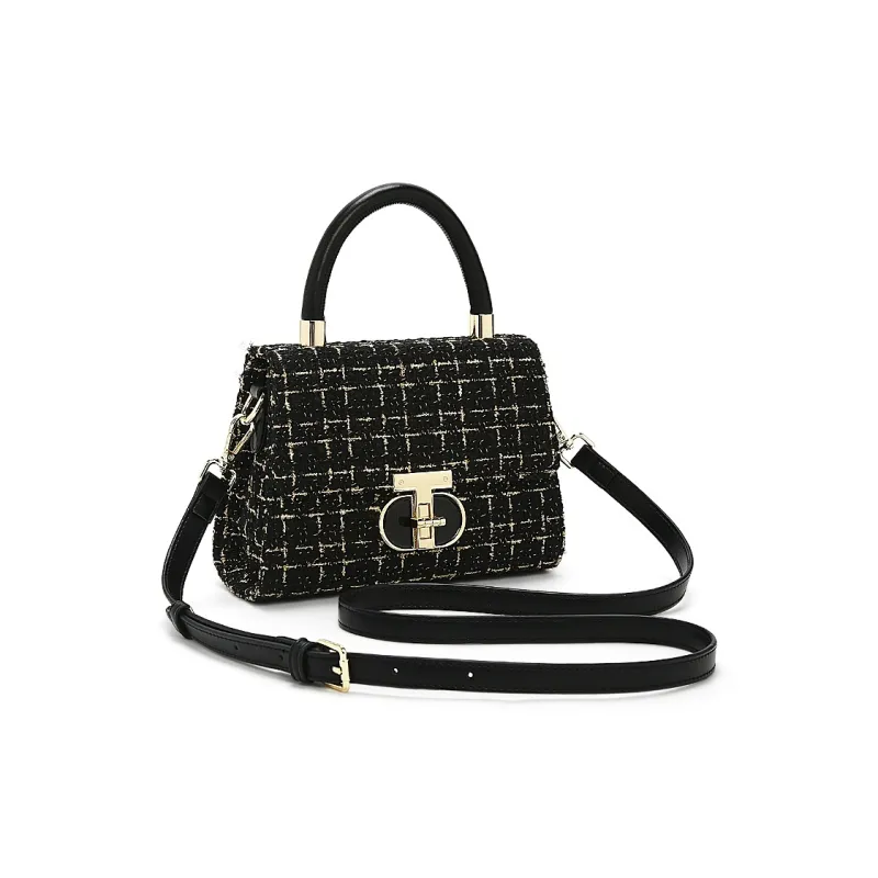 FOXER Fabric, Synthetic Leather Commute Crossbody Handbag Women's Multicolor-1