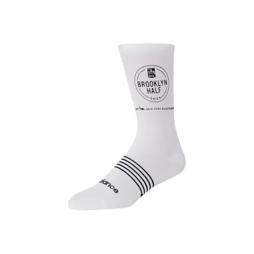 New Balance Knee High Socks Unisex 1 Pack White