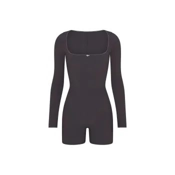 Skims Valentine's Day Collection Bodysuits Women's ASH CONTRAST/Gray Contrast