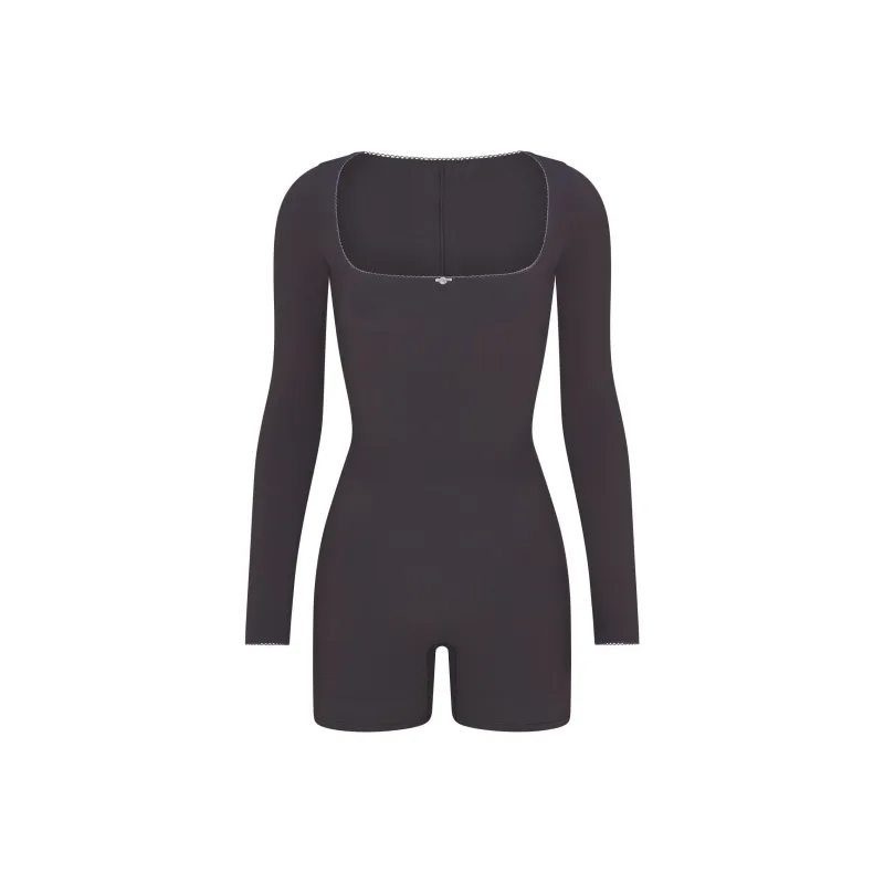 Skims Valentine's Day Collection Bodysuits Women's ASH CONTRAST/Gray Contrast-0