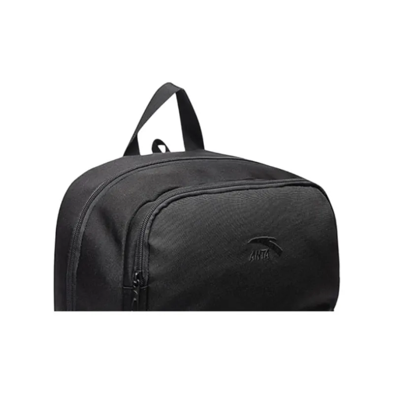 Anta Nylon Backpack Unisex Basic Black-4