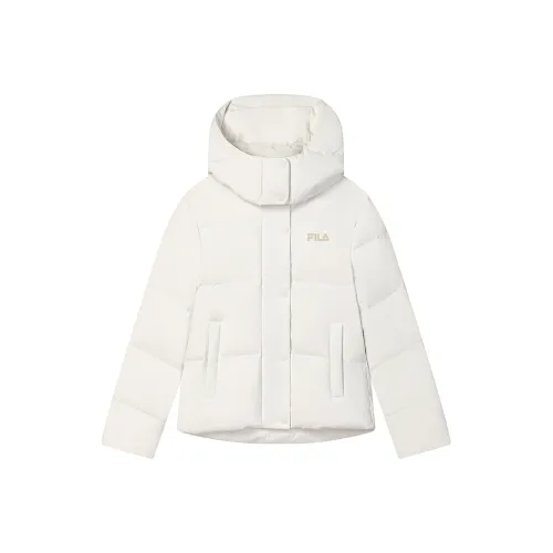 FILA Down Jacket Women's Vanilla Gray