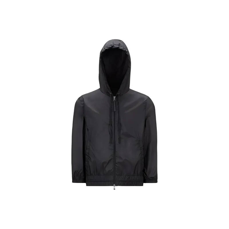 Moncler Logo Printed Hooded Jacket-0
