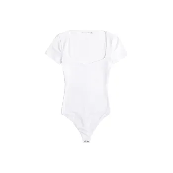 Abercrombie＆Fitch Bodysuits Women's White