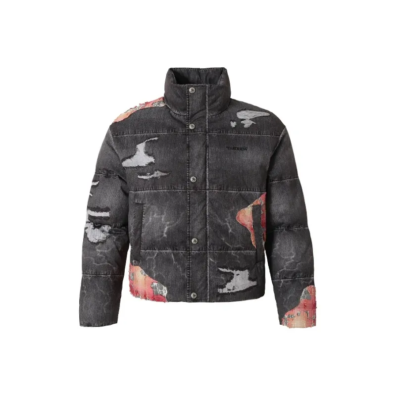YADcrew Down Jacket Unisex Black-0