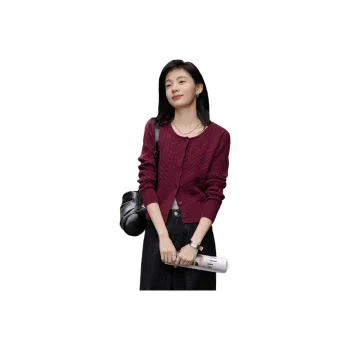 【dme】 Knitwear Women's Burgundy