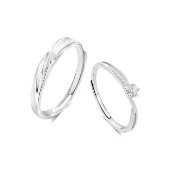 BLANK IN BLANK Sterling Silver Rings Unisex