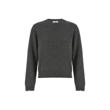 Brunello Cucinelli Shiny Cuff Detailed Knitted Jumper