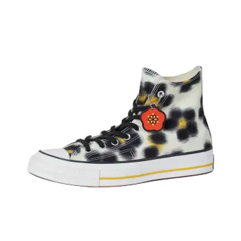 Converse x KENZO Chuck 70 High Top Canvas Shoes Unisex Black White