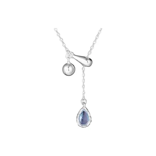 Long Fu 925 Sterling Silver Necklaces Women's