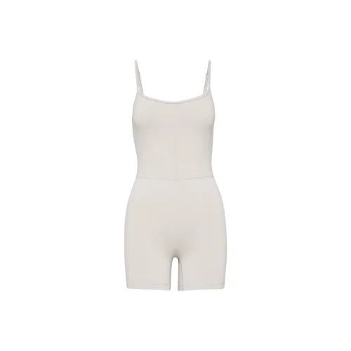 ARITZIA Golden LIFE Divinity 5' Romper Bodysuits Women's Ash/Gray Ash
