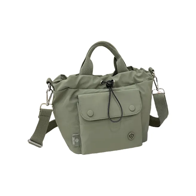 Gerlanx Nylon Fabric One Shoulder Handbag Regular Unisex Multicolor-4