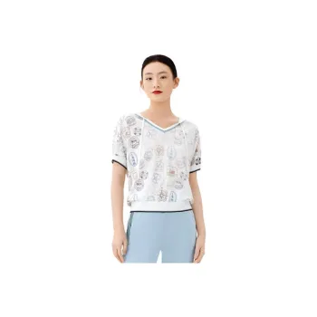 JZ Juzui Knitwear Women's Heather Pure White