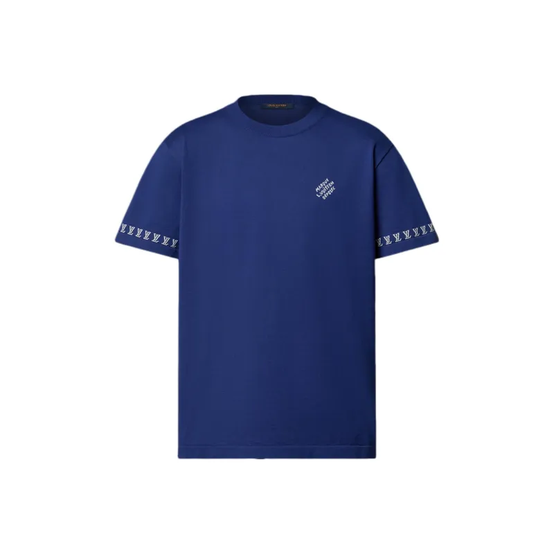 LOUIS VUITTON 1AHECF Signature Short Sleeved Crewneck-0