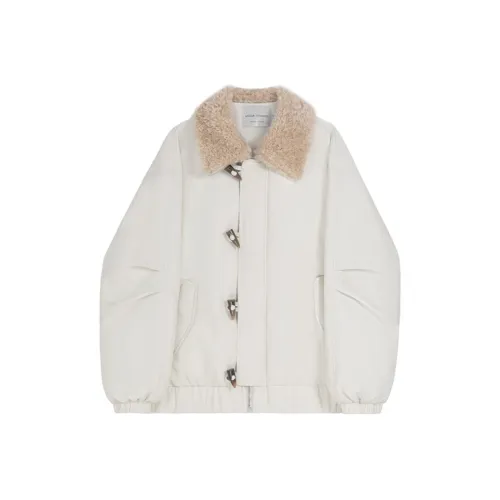 VEGA CHANG Coat Women's Pale Snow White