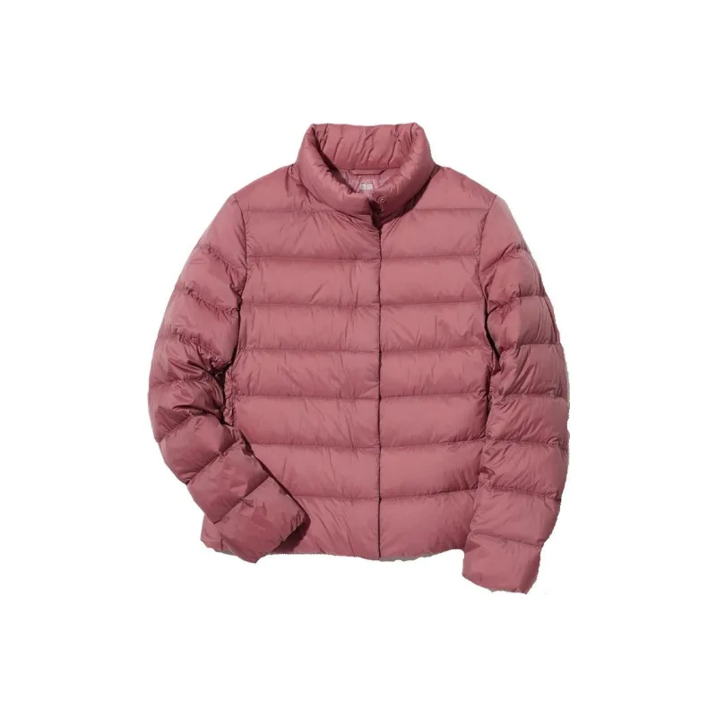 UNIQLO Down Jacket Women's Peach Pink-0