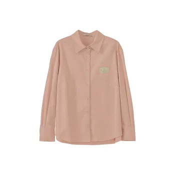 Fstudio Spring Korean Style Solid Color Sweet Style Versatile Shirt Women's