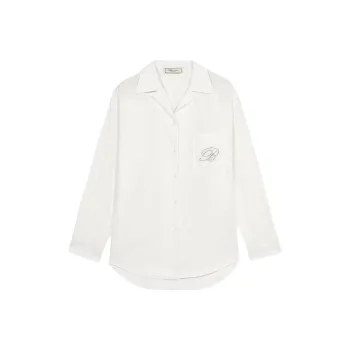 Blumarine Logo embellished Shirt