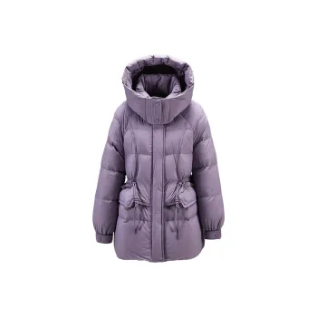 XIANGYING Down Jacket Women's Purple