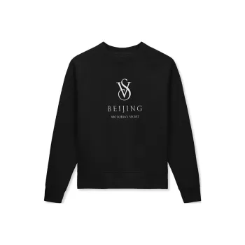 Victoria's Secret Sweatshirt Women's Black